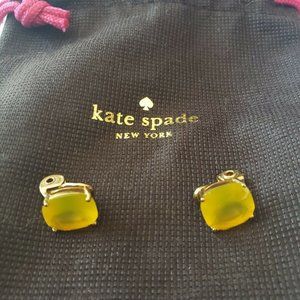 Kate Spade Women's Yellow Goldtone Stud Earrings